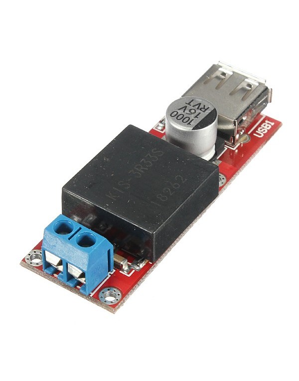 10Pcs DC 7V-24V To DC 5V 3A USB Output Converter Step Down Module