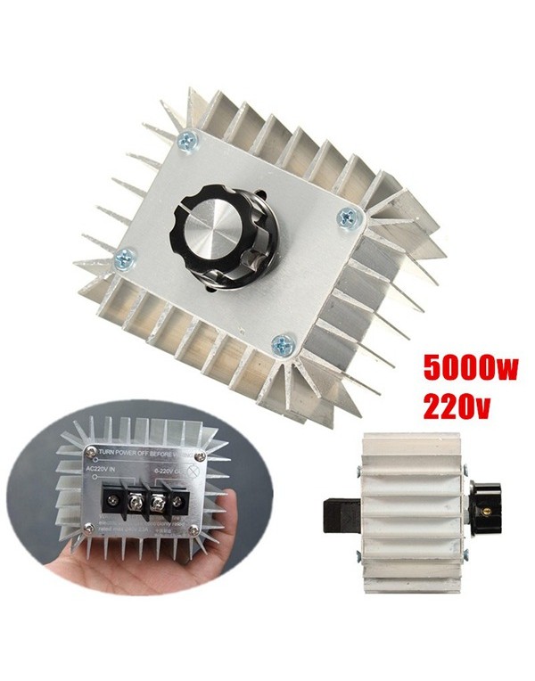 5000W AC 220V High-Power Electronic Regulator SCR Voltage Regulator Module