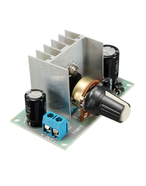 LM317 1A AC/DC Adjustable Voltage Regulator Step-d...