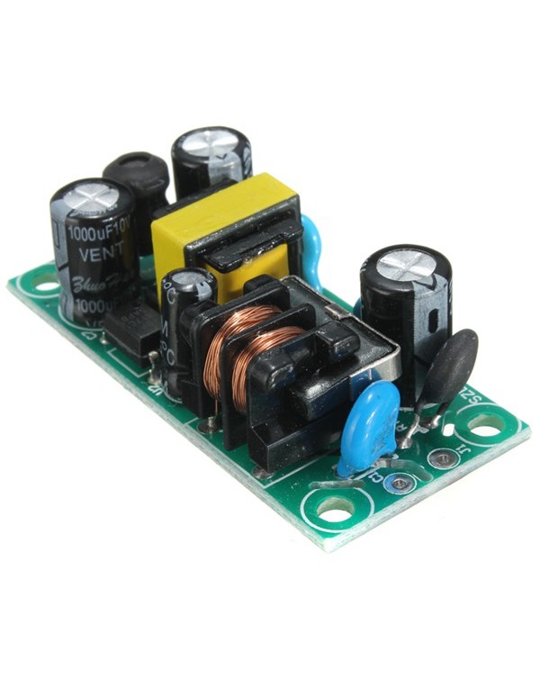 5V 1A AC-DC Adjustable Power Supply Step Down Module Bare Board