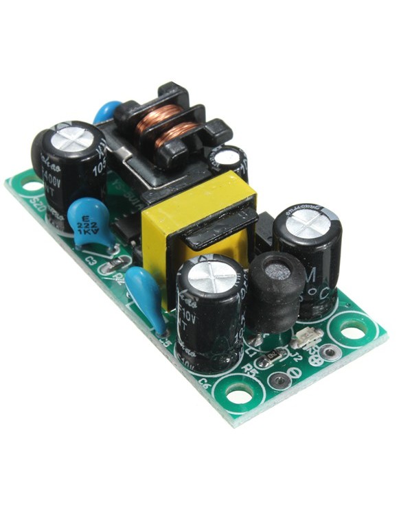 5V 1A AC-DC Adjustable Power Supply Step Down Module Bare Board