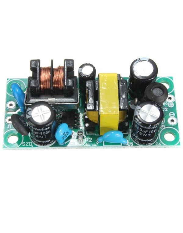 5V 1A AC-DC Adjustable Power Supply Step Down Module Bare Board