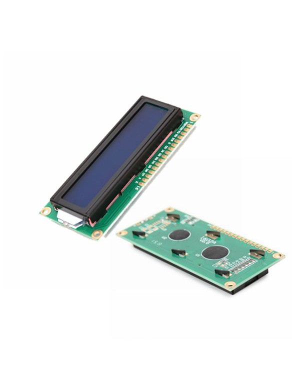 2Pcs 1602 Character LCD Display Module Blue Backlight