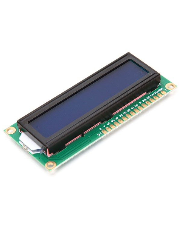 2Pcs 1602 Character LCD Display Module Blue Backlight