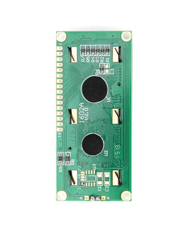 2Pcs 1602 Character LCD Display Module Blue Backlight