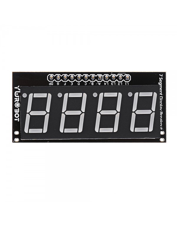 YwRobot Four Digital Tube Red LED Display Module Common Anode