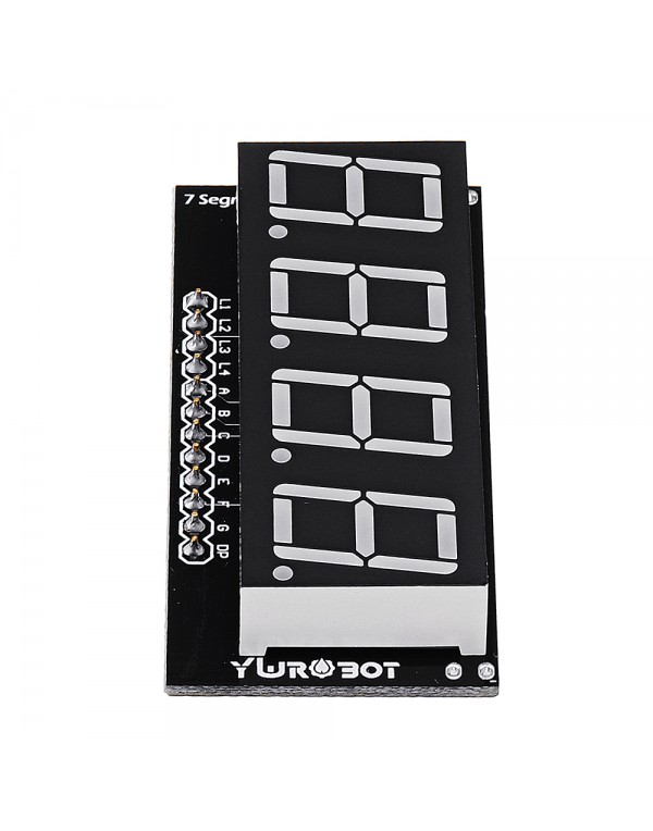 YwRobot Four Digital Tube Red LED Display Module Common Anode