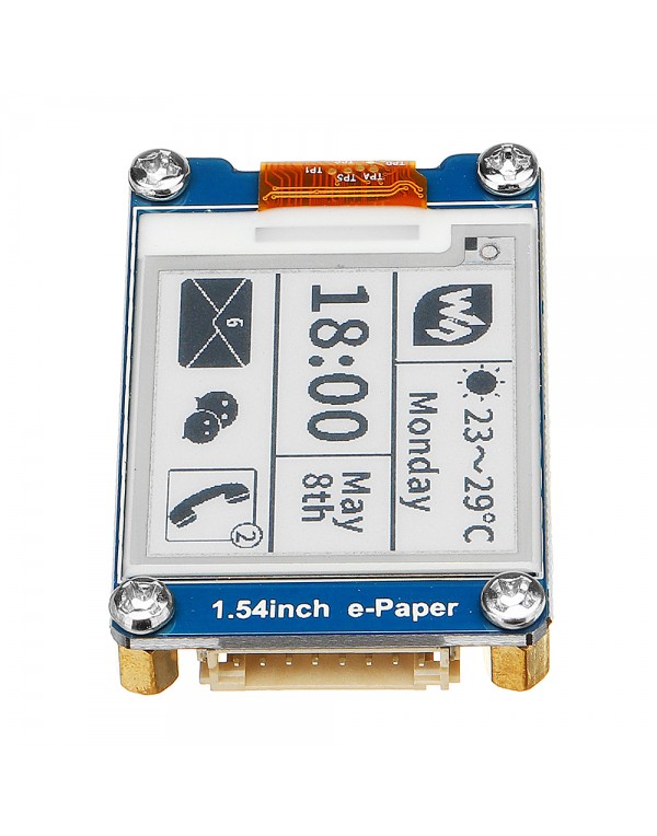 1.54 Inch E-ink Screen Display e-Paper Module Support Partial Refresh Raspberry Pi