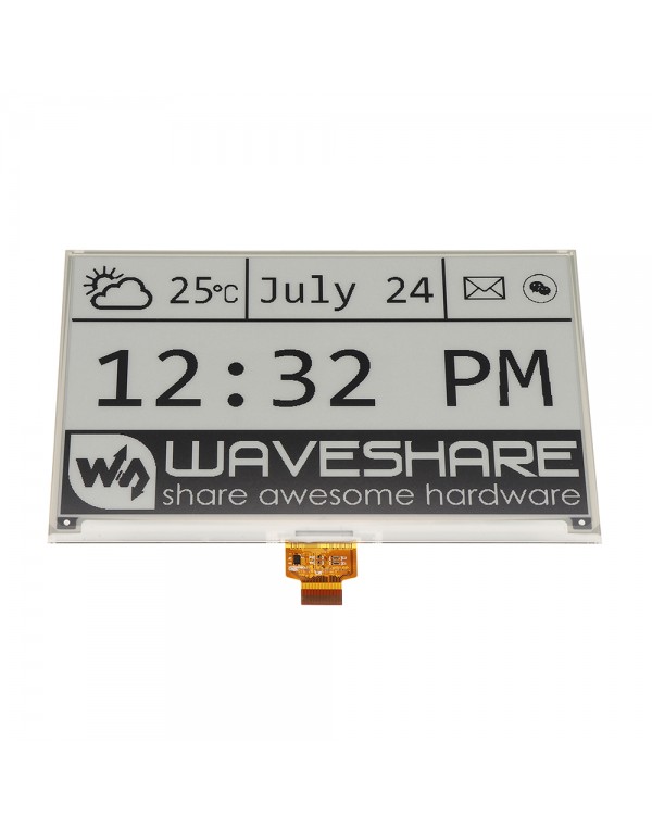 Waveshare 7.5 Inch E-ink Screen Module e-Paper Display SPI Interface Raspberry Pi