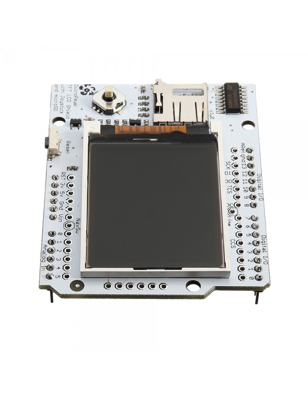 Duinopeak 1.8 Inch Full Color TFT LCD Expansion Board With Micro SD And Joystick