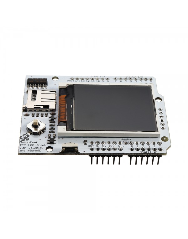 Duinopeak 1.8 Inch Full Color TFT LCD Expansion Board With Micro SD And Joystick