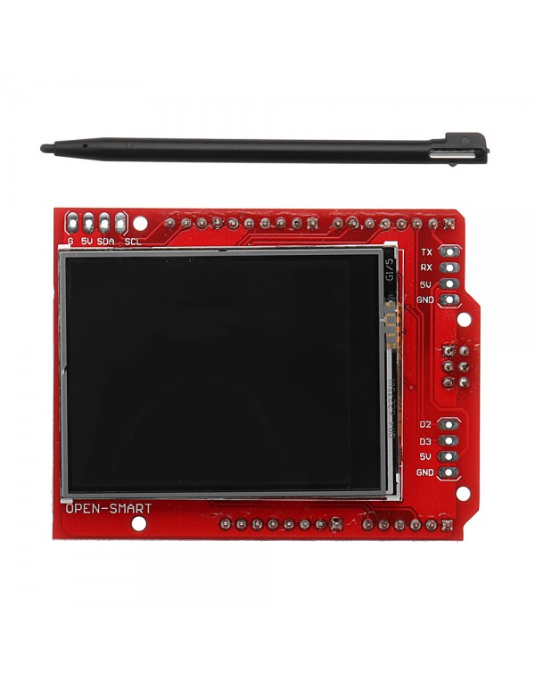 OPEN-SMART 2.2 Inch TFT LCD Display Module Touch Screen Shield Onboard Temperature Sensor+Pen