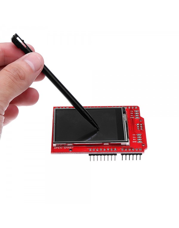 OPEN-SMART 2.2 Inch TFT LCD Display Module Touch Screen Shield Onboard Temperature Sensor+Pen