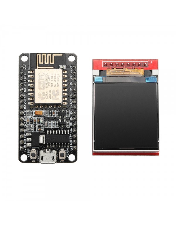 ESP8266 Development Kit With Display Screen TFT Show Image Or Word By Nodemcu Board DIY Kit