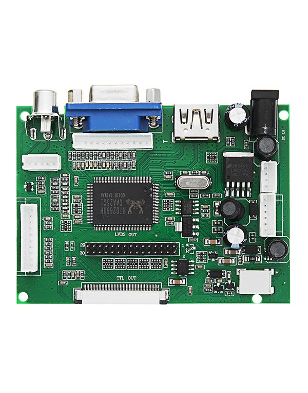 9 Inch 1024&#215;600 LCD Touch Screen + HDMI/VGA Driver Board