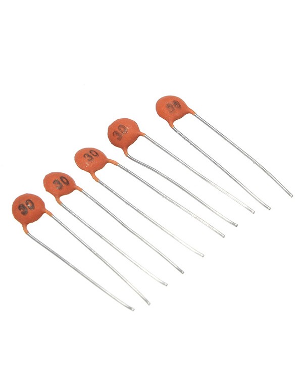 2pf-0.1UF 3000pcs 30 Valuesa Ceramic Capacitor Pack DIP Capacitor Pack 100pcs Each Value