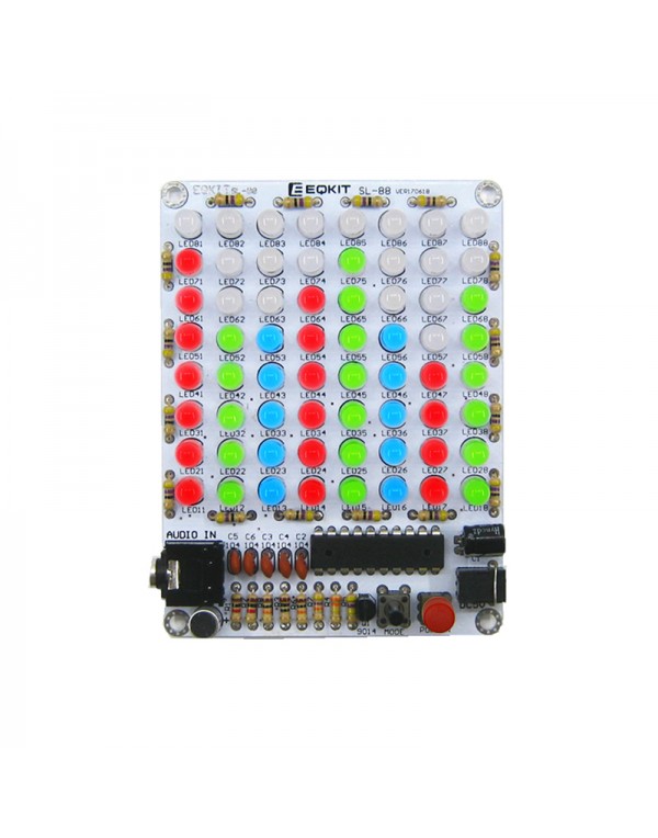 Unassemble 8*8 Audio Spectrum Level Indicator Acou...