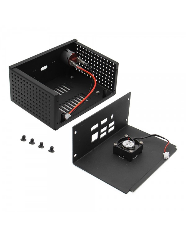 Metal Case + Power Control Switch + Cooling Fan Fo...